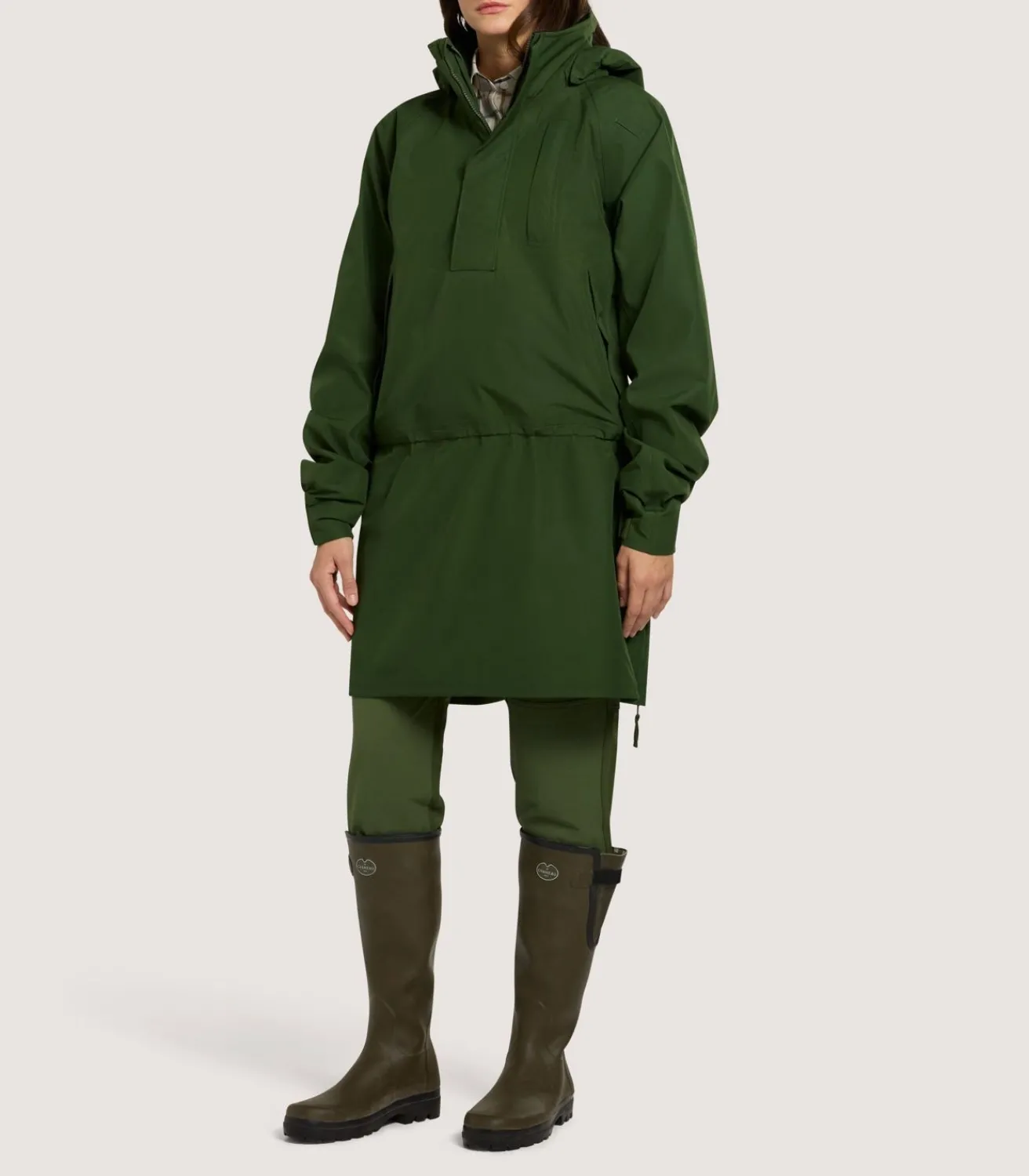 Unisex Technical Atholl Smock In Rifle Green-Purdey Hot
