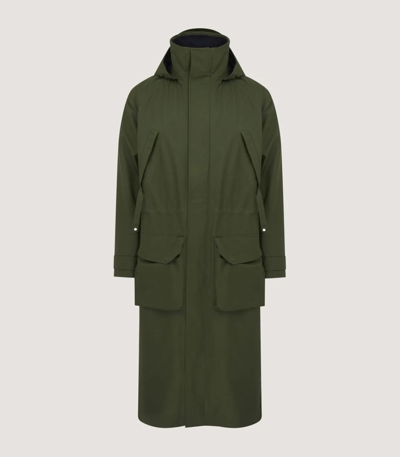 Unisex Technical Vatersay Sporting Cape In Rifle Green-Purdey