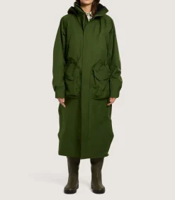 Unisex Technical Vatersay Sporting Cape In Rifle Green-Purdey