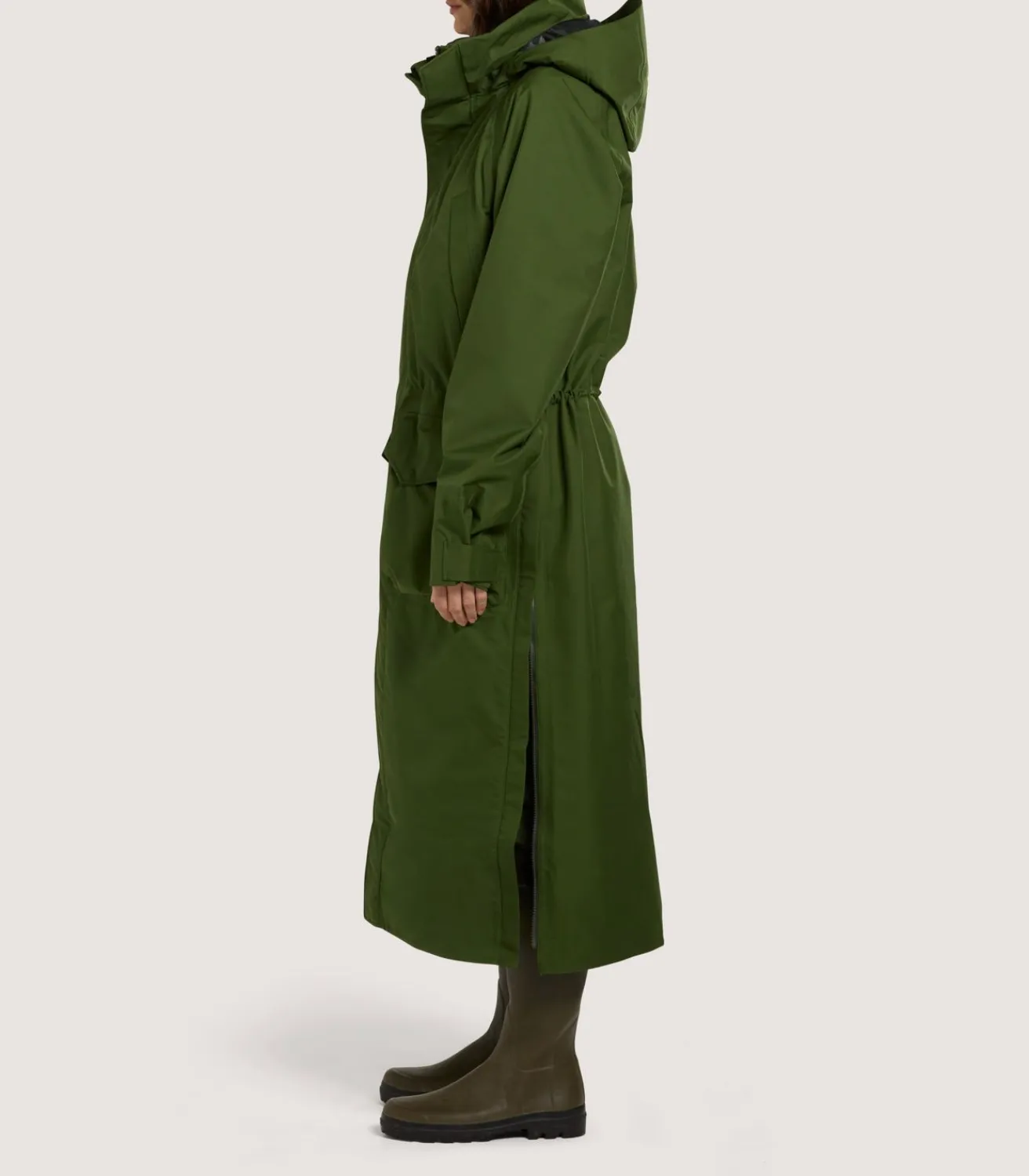 Unisex Technical Vatersay Sporting Cape In Rifle Green-Purdey