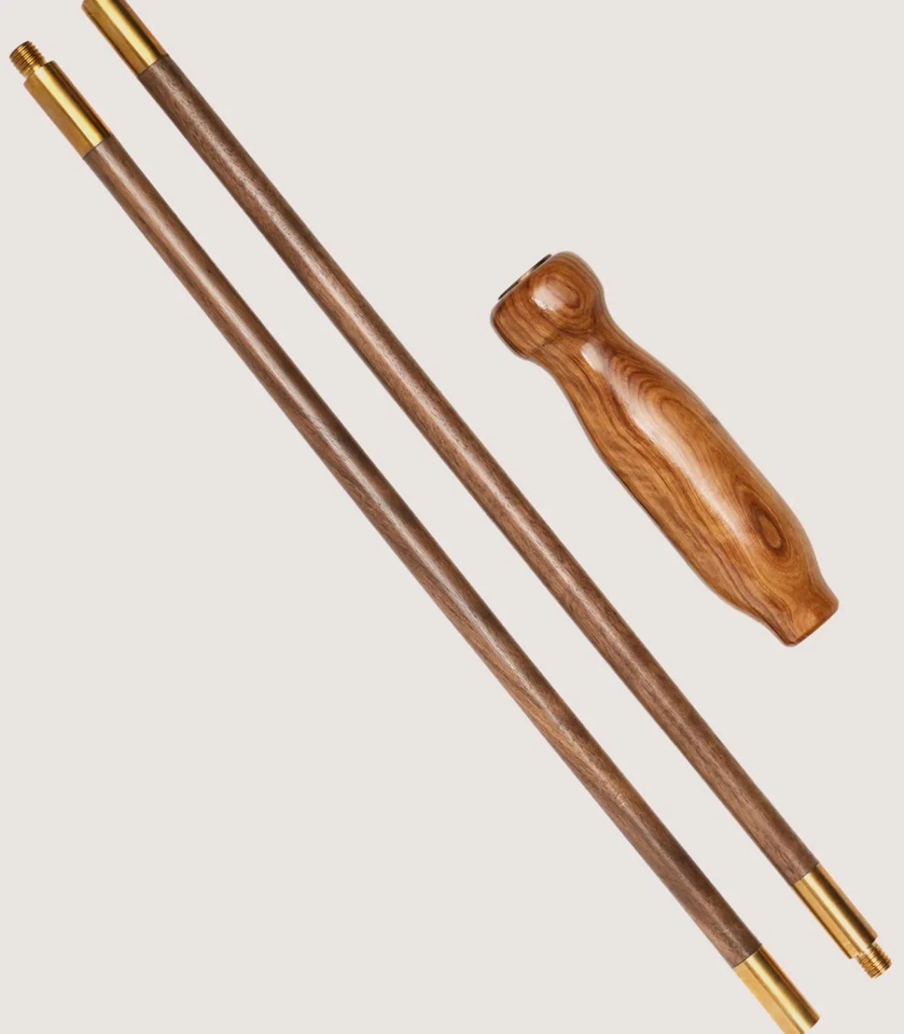Walnut And Olive Cleaning Rod In Walnut-Purdey Hot