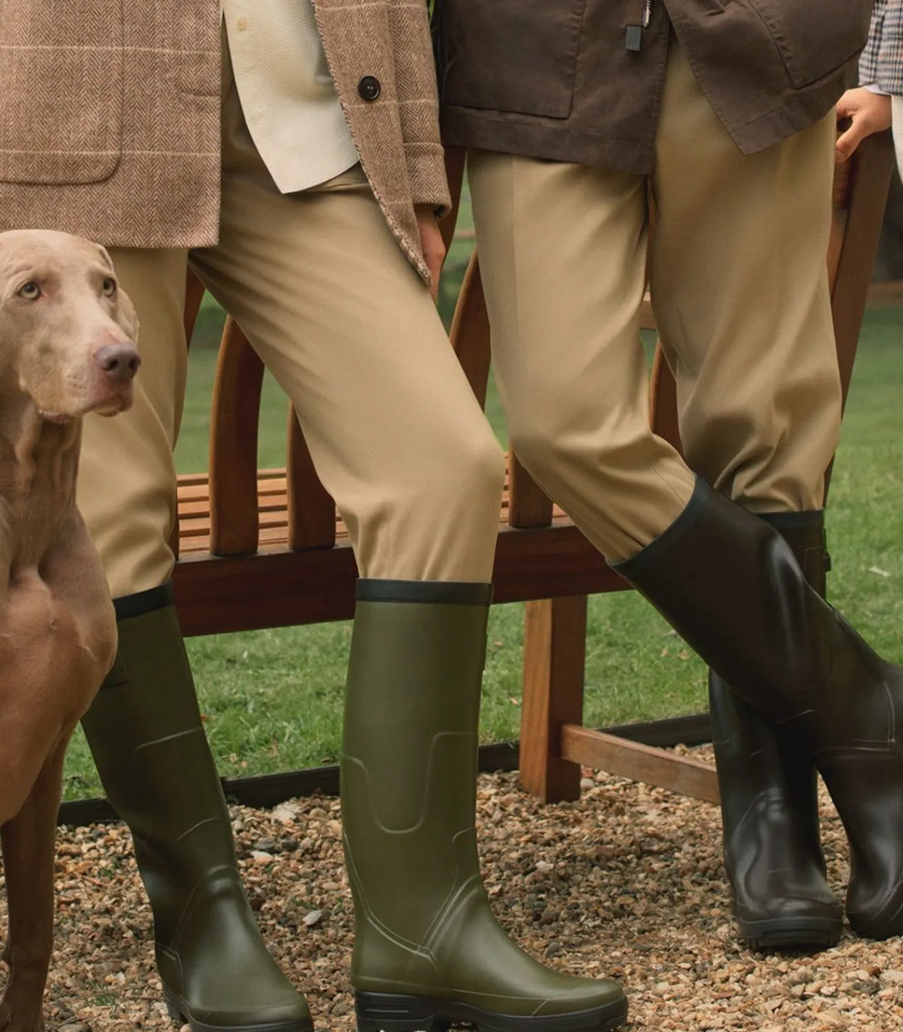 Women'S Brushed Cotton Twill Paddock Trousers In Khaki-Purdey Outlet