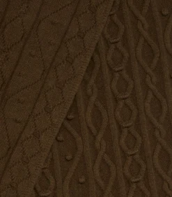 Women'S Cashmere Aran Scarf-Purdey Sale