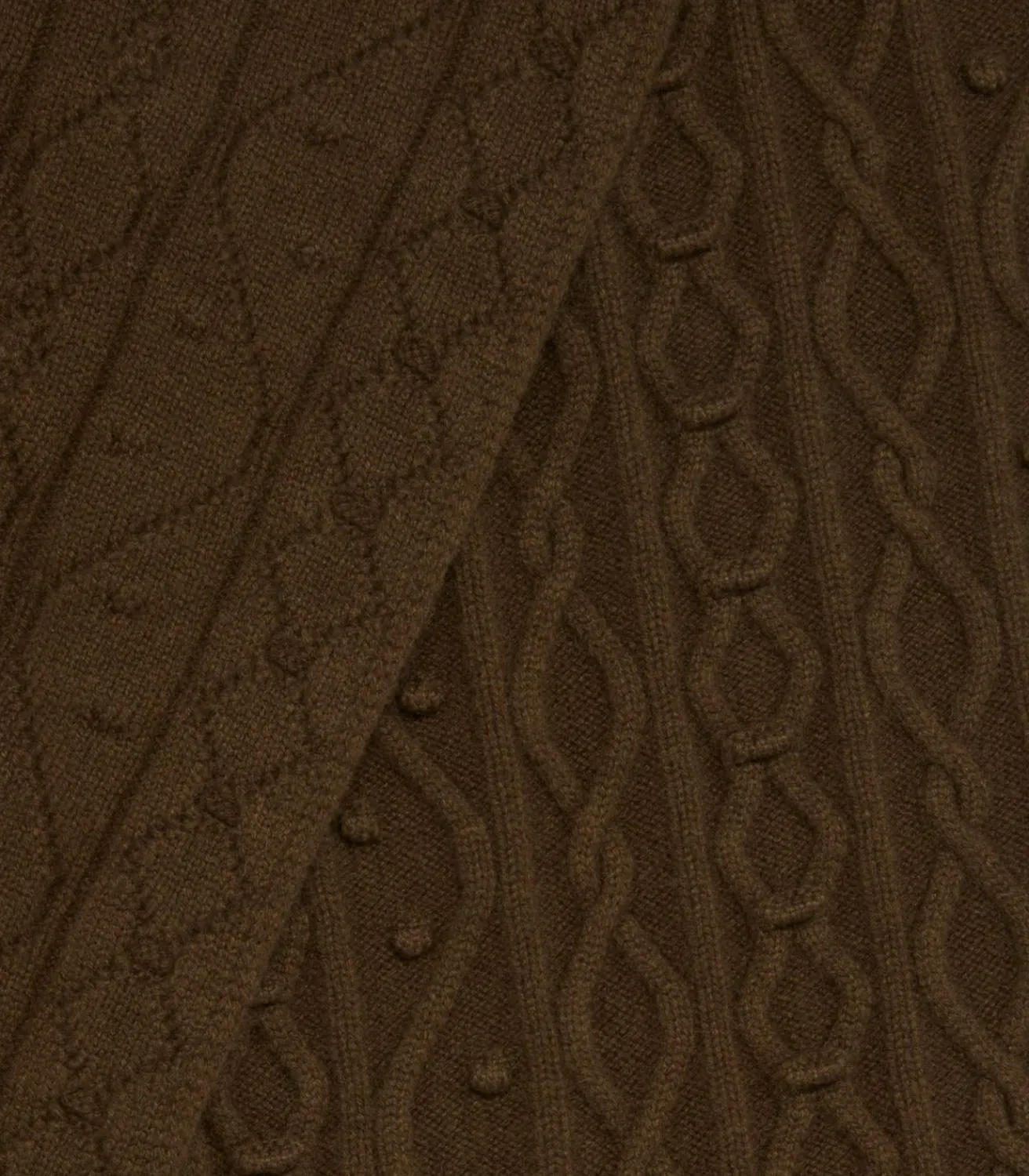 Women'S Cashmere Aran Scarf-Purdey Sale