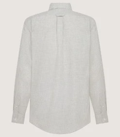 Women'S Cotton Cashmere Button Down Shirt-Purdey New