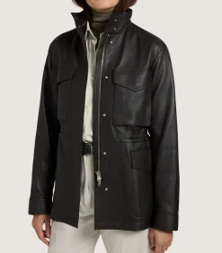 Women'S Deerskin Field Jacket-Purdey Clearance