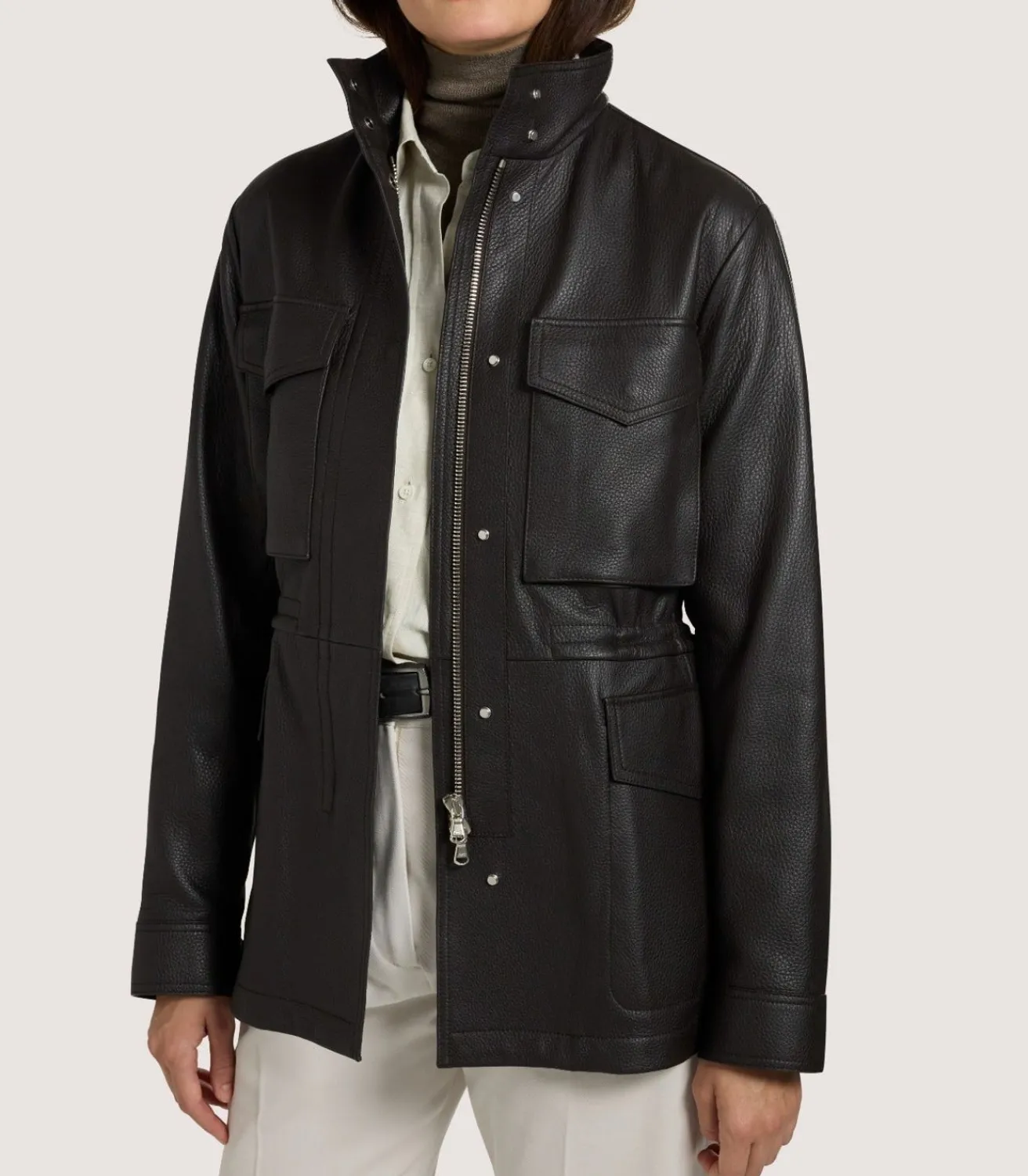 Women'S Deerskin Field Jacket-Purdey Clearance