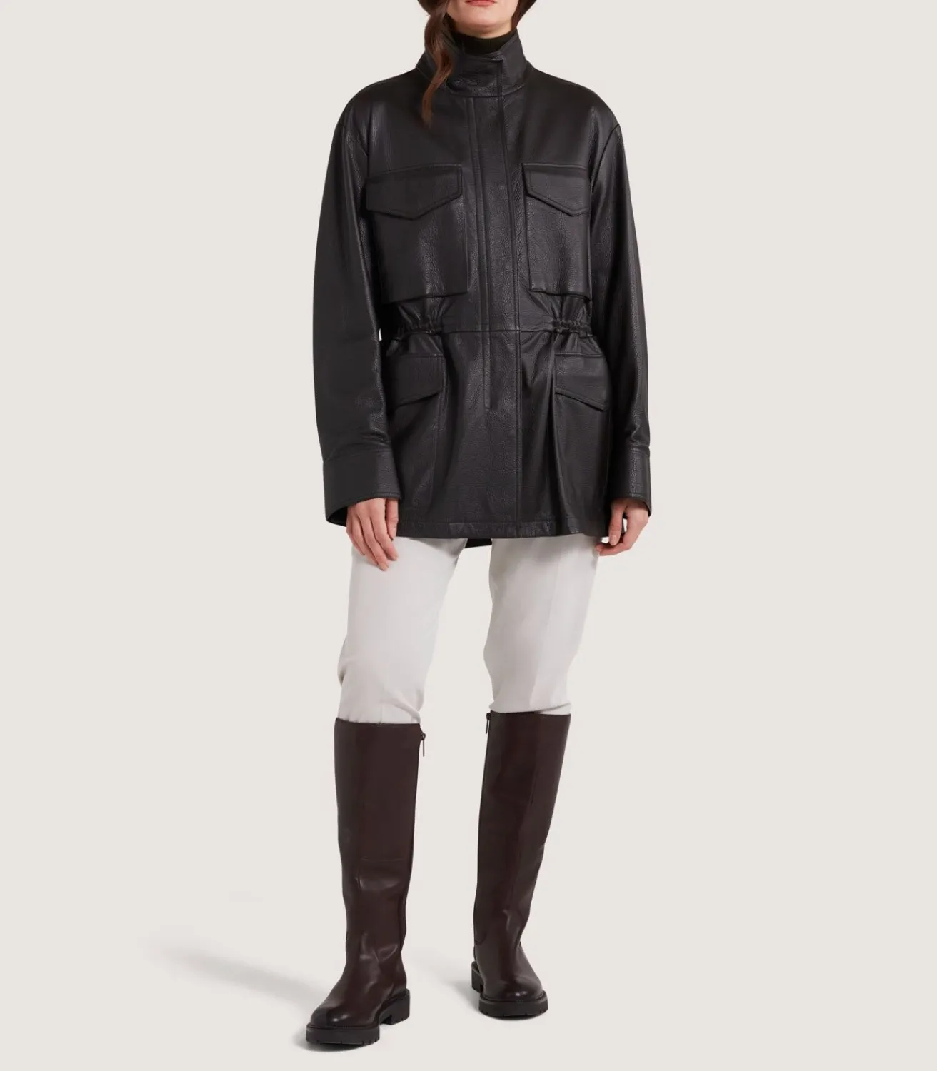 Women'S Deerskin Field Jacket-Purdey Clearance