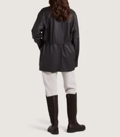 Women'S Deerskin Field Jacket-Purdey Clearance