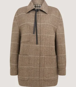 Women'S Estate Coat In Elk-Purdey Hot