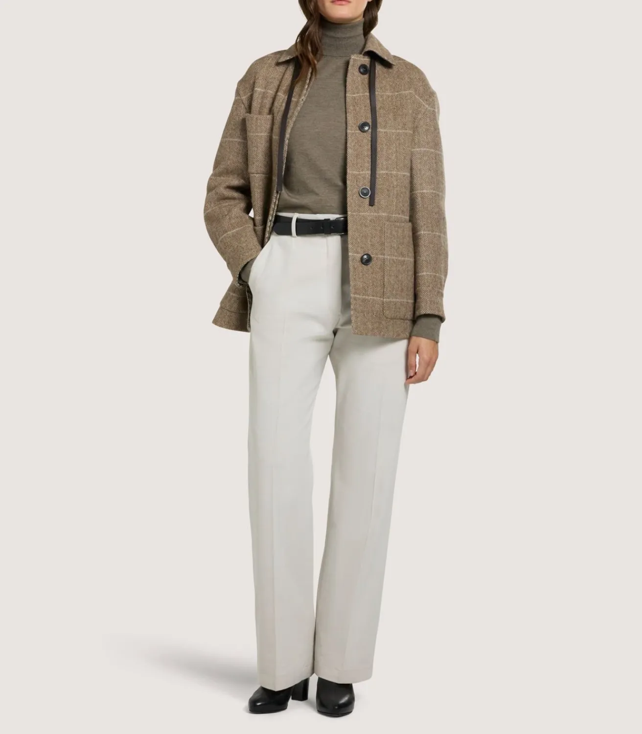 Women'S Estate Coat In Elk-Purdey Hot