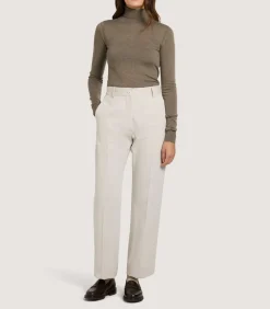 Women'S Extra Fine Worsted Cashmere Turtleneck-Purdey Sale
