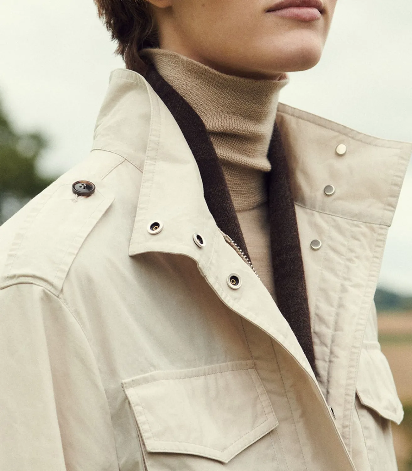 Women'S Extra Fine Worsted Cashmere Turtleneck-Purdey Sale