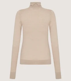 Women'S Extra Fine Worsted Cashmere Turtleneck-Purdey Sale