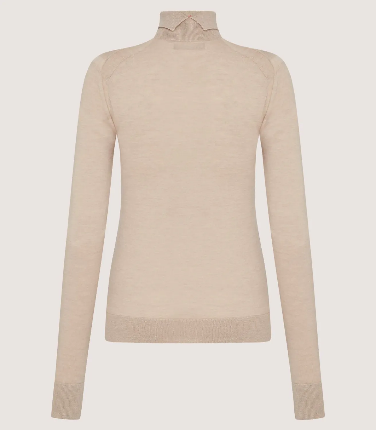 Women'S Extra Fine Worsted Cashmere Turtleneck-Purdey Sale