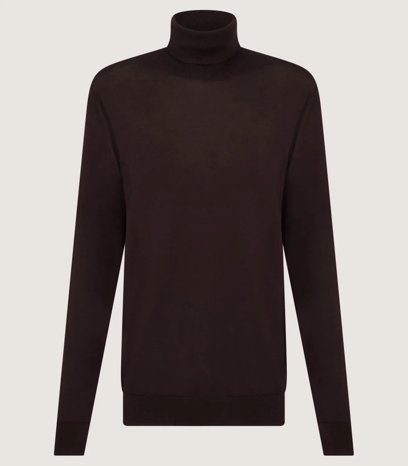 Women'S Extra Fine Worsted Cashmere Turtleneck-Purdey Sale