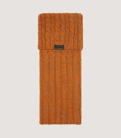 Women'S Harris Glen Sock In Antique Gold-Purdey Best