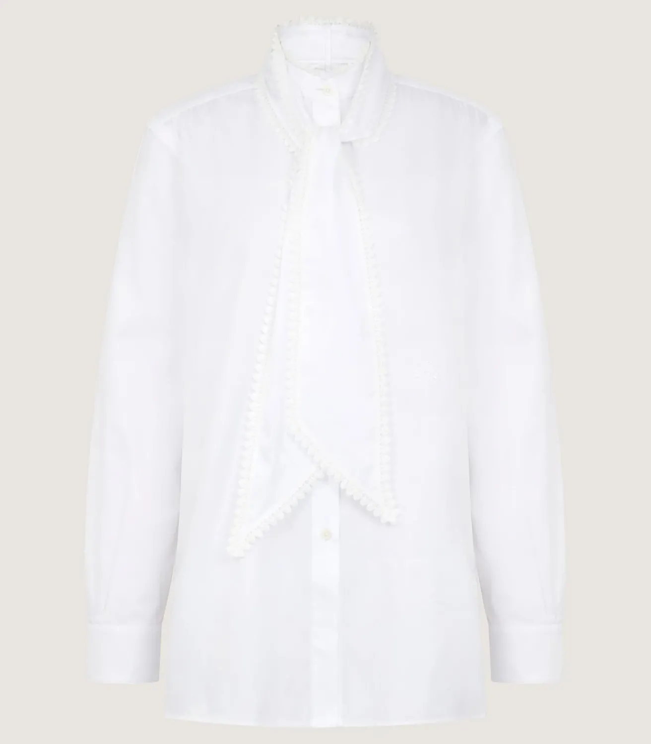 Women'S Lace Stand Collar Shirt-Purdey Best