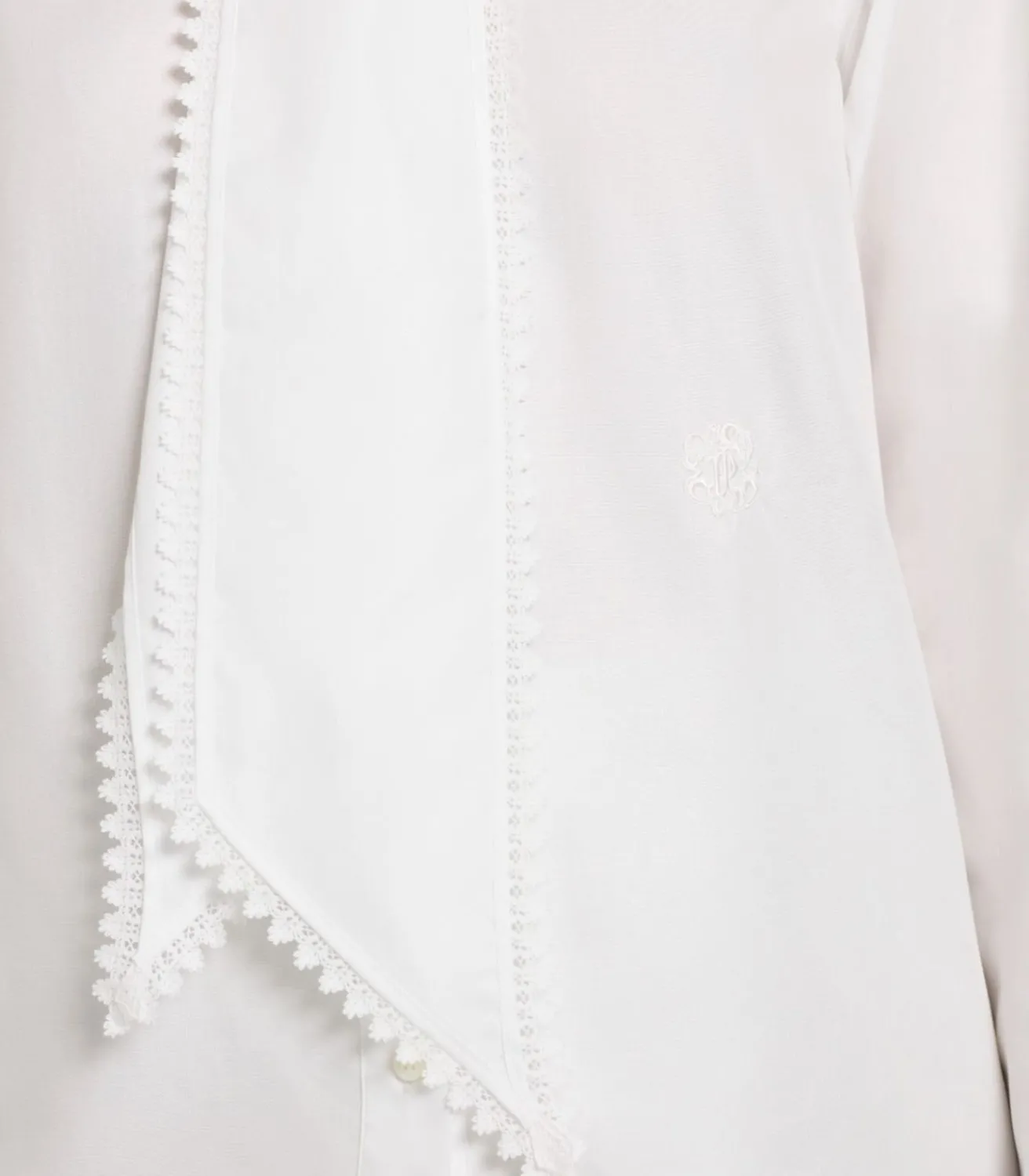 Women'S Lace Stand Collar Shirt-Purdey Best