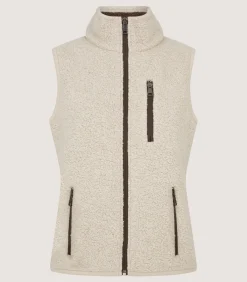 Women'S Merino Lux Fleece Gilet-Purdey New