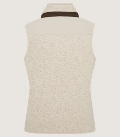 Women'S Merino Lux Fleece Gilet-Purdey New