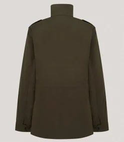 Women'S Olive Field Jacket-Purdey Clearance