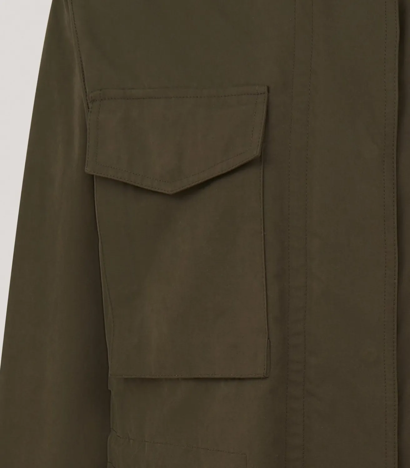 Women'S Olive Field Jacket-Purdey Clearance