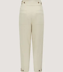 Women'S Organic Twill Paddock Trousers In Travertine-Purdey Discount