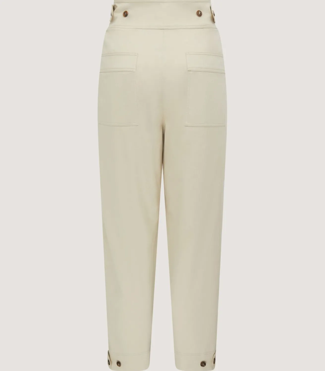 Women'S Organic Twill Paddock Trousers In Travertine-Purdey Discount