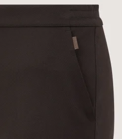 Women'S Performance Twill Trouser In Chocolate-Purdey