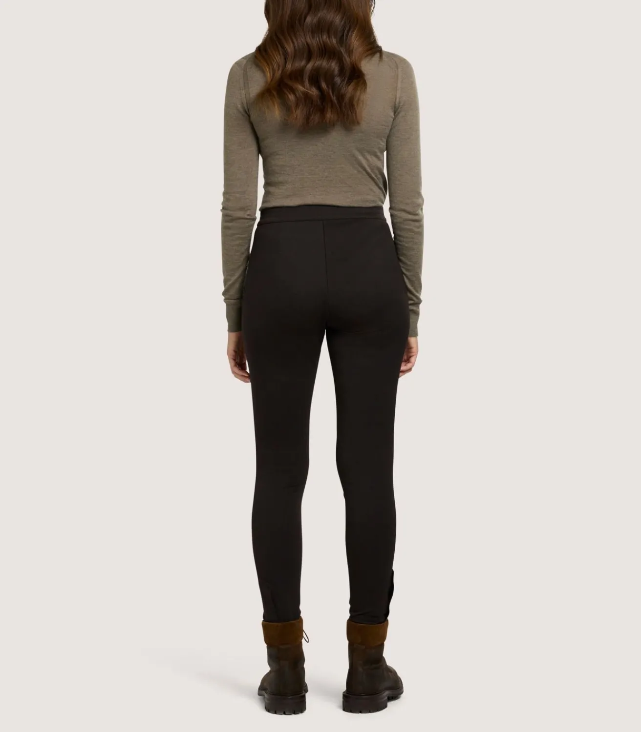 Women'S Performance Twill Trouser In Chocolate-Purdey