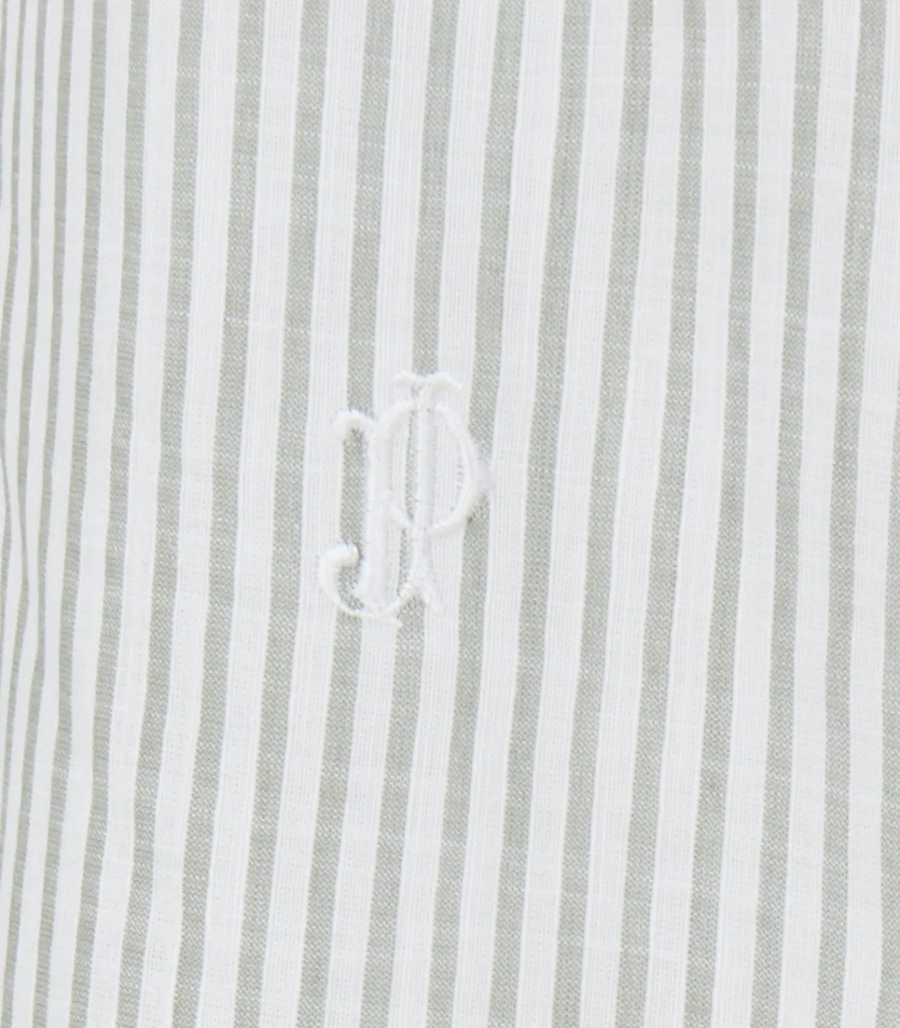 Women'S Sage Cotton Linen Button Down Shirt-Purdey New