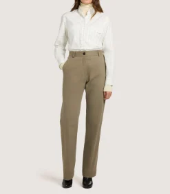 Women'S Sage Double Pocket Shirt-Purdey New