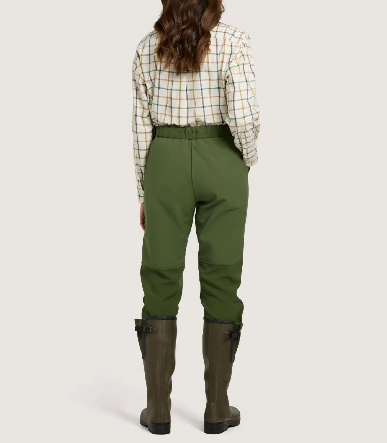 Women'S Shropshire Lightweight Trousers In Fern Green-Purdey Online