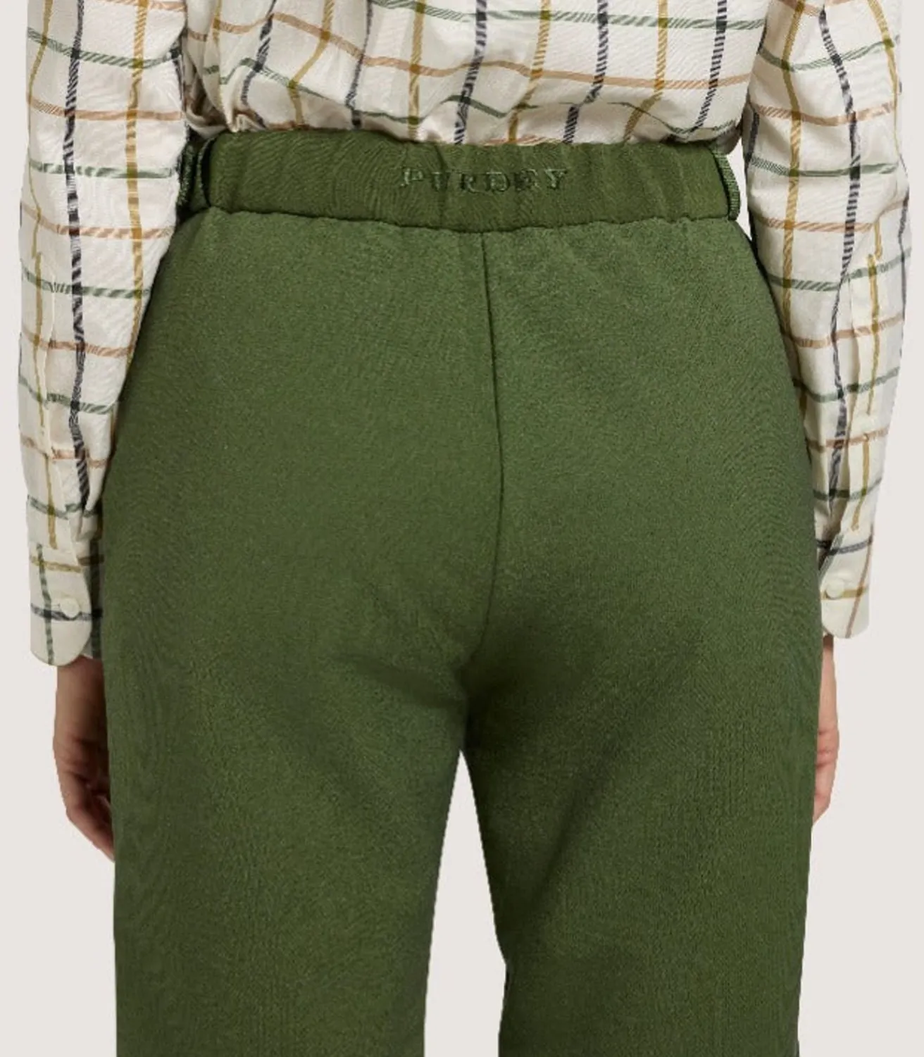 Women'S Shropshire Lightweight Trousers In Fern Green-Purdey Online