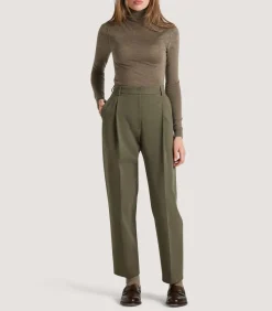 Women'S Single Pleat Trouser-Purdey Online