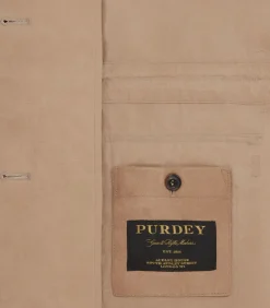 Women'S Summer Dry Wax Safari Jacket In Taupe-Purdey