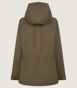Women'S Technical Lancashire Field Coat In Drab-Purdey Discount