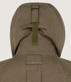 Women'S Technical Lancashire Field Coat In Drab-Purdey Discount