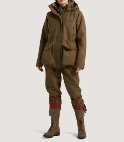 Women'S Technical Tweed Lancashire Field Coat-Purdey Hot