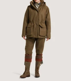 Women'S Technical Tweed Lancashire Field Coat-Purdey Hot