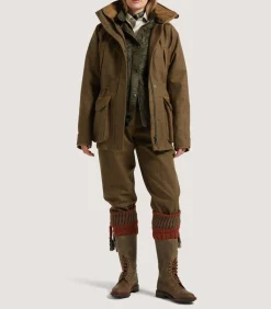 Women'S Technical Tweed Lancashire Field Coat-Purdey Hot