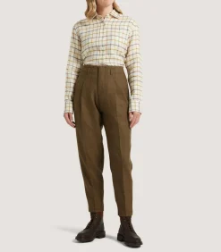 Women'S Technical Tweed Two Pleat Sporting Trouser In Lomond-Purdey New