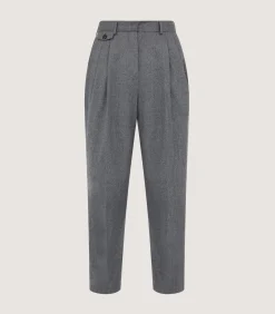 Women'S Triple Pleat Trouser-Purdey New