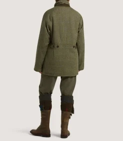 Women'S Tweed Raglan Field Coat In Macaterick-Purdey New