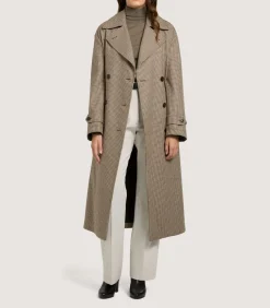 Women'S Walnut Hanover Trench Coat-Purdey New