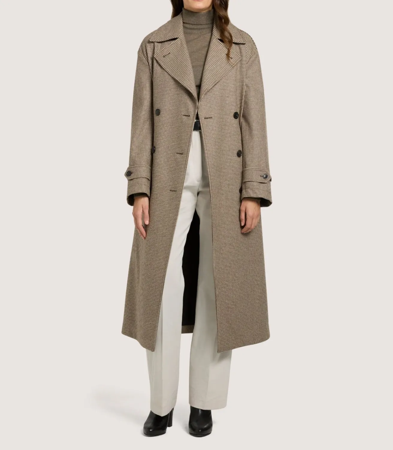 Women'S Walnut Hanover Trench Coat-Purdey New