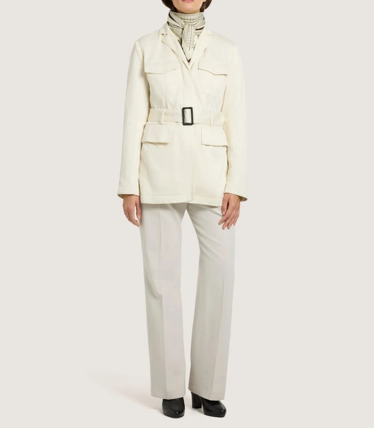 Women'S Wilton Jacket In Ivory-Purdey Outlet
